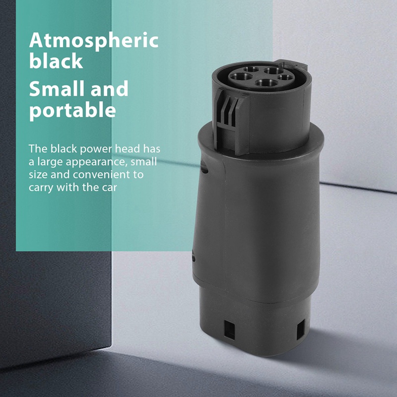 Evse EV อะแดปเตอร์ชาร์จ 32A J1772 Type 1 เป็น Type 2 ปลั๊ก EV สําหรับรถยนต์ไฟฟ้า ราคา ถูกที่สุด ดีลบีเคเค แกลเลอรีภาพที่ 5