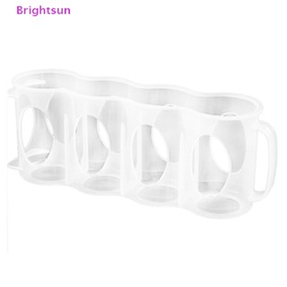 Brightsun 4 holes Beer Soda Drink Can Storage Box Kitchen Fridge Drink Bottle Holder Rack NEW