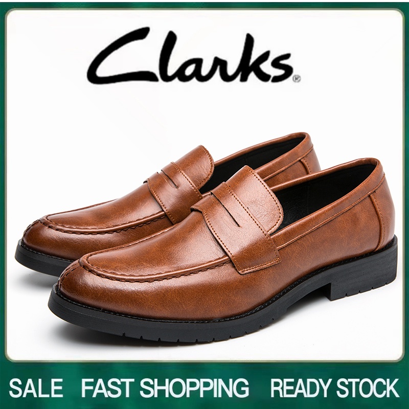 รองเท้า clarks สําหรับผู้ชาย clarks รองเท้าทางการสําหรับผู้ชายรองเท้าหนังเกาหลีรองเท้าสํานักงานรองเท