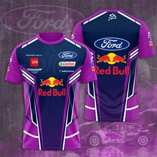 เสื้อยืด พิมพ์ลาย M-Sport Ford World Rally Team แฟชั่นฤดูร้อน สําหรับเด็กผู้ชาย