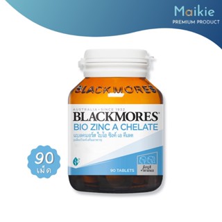 Blackmores Bio Zinc A Chelate แบลคมอร์ส ไบโอ ซิงค์ เอ คีเลต เสริมซิงค์ วิตามินเอ ขนาด 90 เม็ด