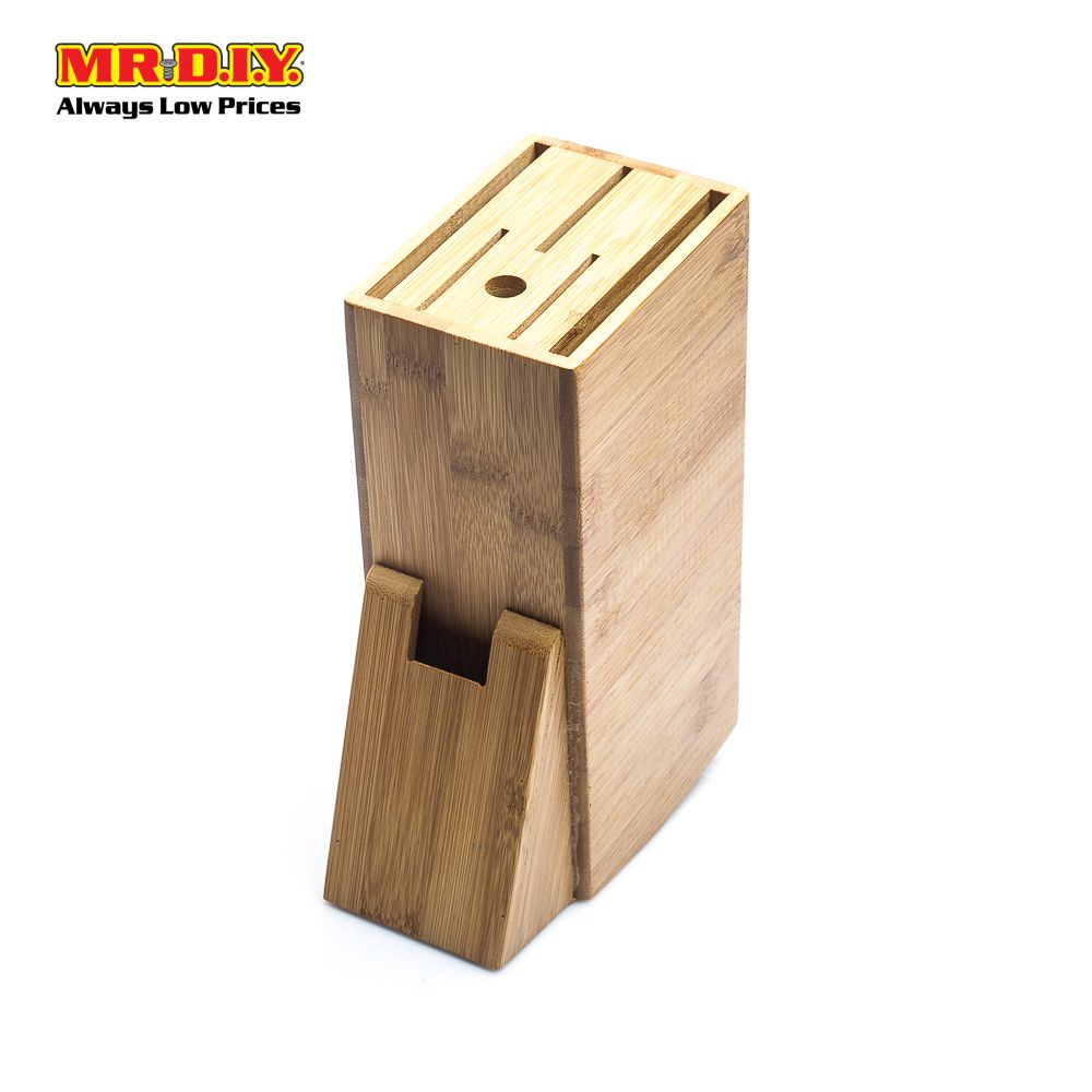 มิสเตอร์. ดี.ไอ.วาย กล่องไม้เสียบมีด กล่องเก็บมีด (ขนาด 7 x 12 x 23 ซม.) ราคา ถูกที่สุด ดีลบีเคเค
