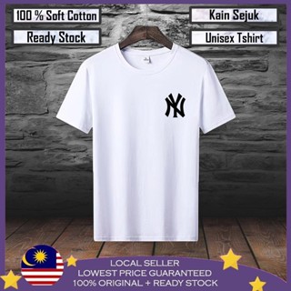 [70% Mega Sales !] NEW YORK NY TSHIRT BAJU / UNISEX TEE 100% COTTON_03