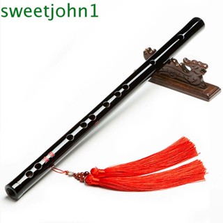 Sweetjohn ของขวัญเครื่องดนตรีขลุ่ยจีนสําหรับผู้เริ่มต้น