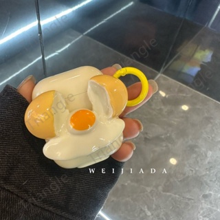 เคสหูฟังบลูทูธ แบบนิ่ม ลายไข่ดาว สําหรับ airpods pro2 airpods1 2 3