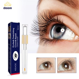 Eelhoe ขนตา Liquid Eyelash Natural Gentle Moisturizing Black Beautiful Rich Curled Thick Eyelash Liquid 【Doom】