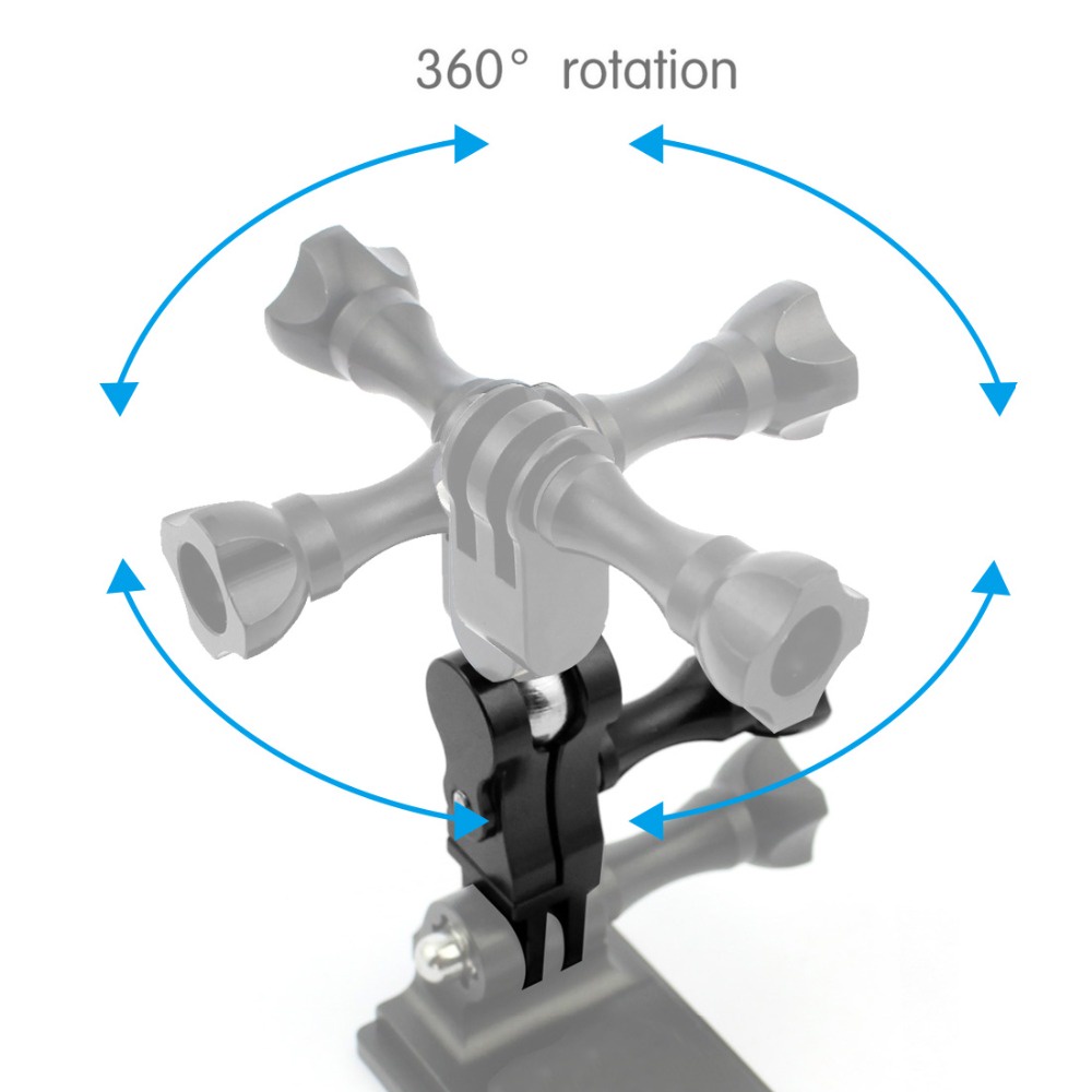 BGNing อลูมิเนียมอะแดปเตอร์ Mount Bracket Connector สําหรับ GoPro 13 12 11 10 สําหรับ DJI OSMO Action กีฬากล้อง DSLR ราคา ถูกที่สุด ดีลบีเคเค แกลเลอรีภาพที่ 9