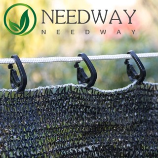 Needway ตะขอม่านบังแดด สําหรับติดตั้งรั้ว ในสวนกลางแจ้ง