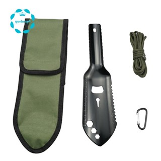 Camping Shovel Metal Detector Garden Serrated Edge Digging Shovel Sheath Tool for Outdoors Garden