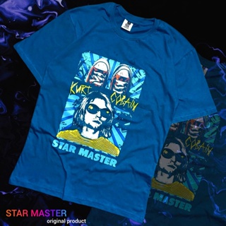 oversize T-shirt Kaos BAND KAOS NIRVANA SERIES BAJU NIRVANA KURT COBAIN BAJU Music METAL ROCK KAOS STAR MASTER สินค้าดั้