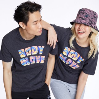 BODY GLOVE Unisex GRAPHIC T-SHIRT เสื้อยืด สีเทาเข้ม-21_01