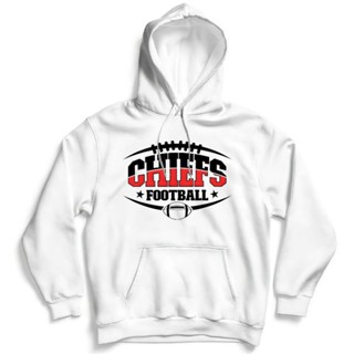 oversize T-shirt เสื้อแจ็กเก็ตโปโล มีฮู้ด ลาย Kansas City Chiefs Superbowl สําหรับผู้ชาย และผู้หญิง S-5XL