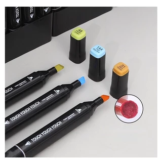 ปากกาไฮไลต์ ปากกาเน้นคำ2หัว ปากกาไฮไลต์สี วาดรูป ระบายสี เน้นคำ มี 24สี 36สี 48สี 60สี