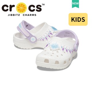 รองเท้า crocs เด็ก crocs Classic DISNEY FROZEN II รองเท้าชายหาด ระบายอากาศ กันลื่น สําหรับเด็กผู้หญิง|207715