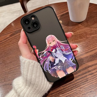 เคสโทรศัพท์ซิลิโคน TPU แบบนิ่ม ลาย YD66 อนิเมะ Zero Two Darling In The Franxx สําหรับ iPhone 11 X XR XS MAX SE 2020 7 8 7+ 8+