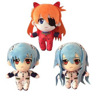 ตุ๊กตาฟิกเกอร์ Evangelion EVA Souryu Asuka Rangley Ayanami Rei Kawaii ขนาด 20 ซม. ของเล่นสําหรับเด็ก