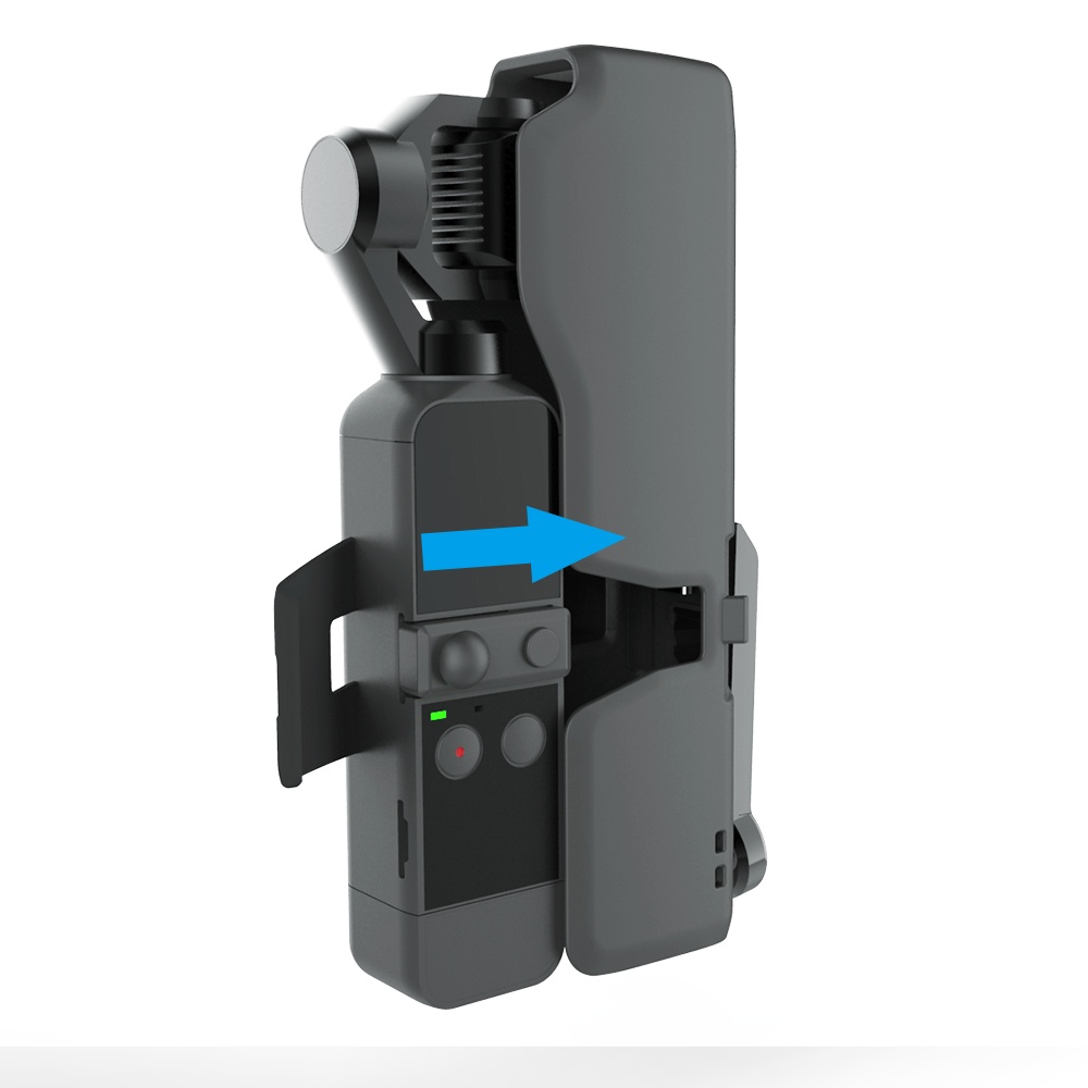 กล่องเก็บกิมบอล แบบมือถือ น้ําหนักเบา พร้อมเชือกเส้นเล็ก สําหรับ DJI OSMO Pocket 2