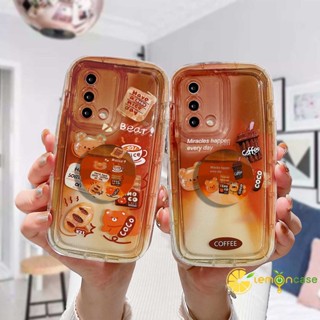 เคสโทรศัพท์มือถือนิ่ม ลายการ์ตูนหมีสตรอเบอร์รี่น่ารัก สําหรับ OPPO A57 A57S A57E A55 A7 A5 A9 A17 A17K A31 A53 A33 2020 A15 A54 A5S A3S