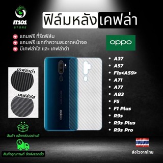 ฟิล์มหลังเคฟล่า Oppo รุ่น A37, A57, F1s, A71, A77, A83, F5, F1 Plus, R9s, R9s Plus, R9s Pro