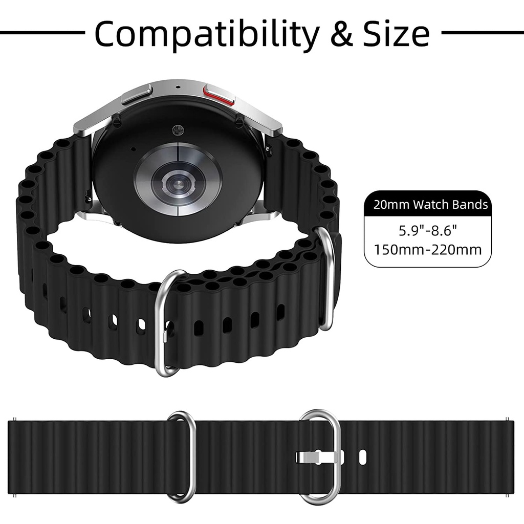 สายนาฬิกาข้อมือซิลิโคน สําหรับ Garmin Venu 2 Plus 43 มม. 45 มม.