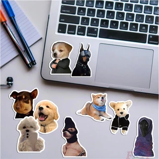 ❉ Funny Dogs Emoji Series 01 Stickers ❉ 50Pcs/Set DIY Fashion Waterproof Doodle Decals Stickers