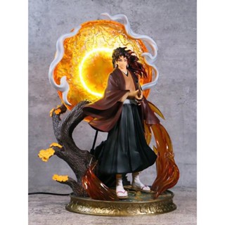 ((พร้อมส่ง) โมเดลฟิกเกอร์ Demon Slayer GK Breath of the Day Successor Country Ike Luminous Statue Scene LFNJ