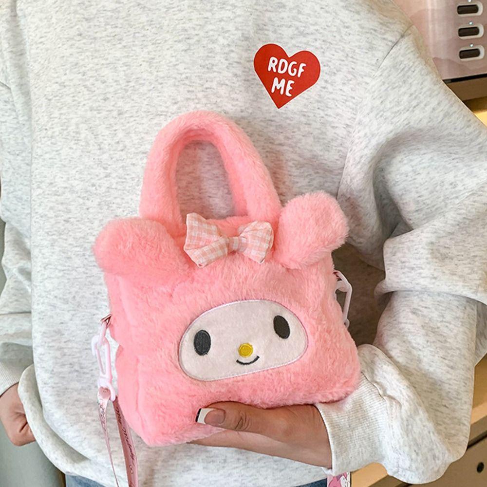 Bo กระเป๋าถือ ลาย Spongebob Kulomi Cinnamoroll ขนาดเล็ก น่ารัก เหมาะกับของขวัญ สําหรับผู้หญิง