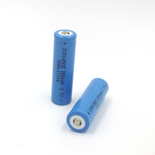 ถ่านชาร์จ Li-ion 14500 800mAh 3.7V  ความจุเต็ม – 1 ก้อน ถ่าน