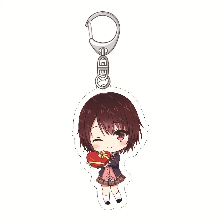 Sq2 Angel Next ประตู Spoils Me Rotten พวงกุญแจอะนิเมะพวงกุญแจอะคริลิคน่ารักกระเป๋าจี้การ์ตูน Shiina Mahiru Key Cha