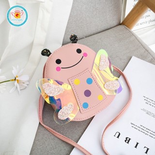 IQ Angel กระเป๋าเด็ก กระเป๋าใส่เหรียญ crossbody ลายการ์ตูนน่ารัก กระเป๋าร่อซู้ลของเด็กชาย สไตล์รีสอร์ทสบายๆ