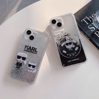 เคสโทรศัพท์มือถือ ลาย Karl Lagerfeld สําหรับ iPhone14 13 12 11 X 8P 7P