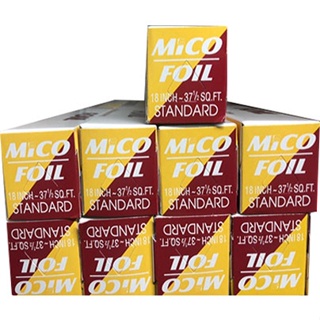 อลูมิเนียมฟอล์ย aluminium foil ขนาด 18 นิ้ว (ฟอล์ย สำหรับห่ออาหาร นึ่ง ปิ้ง ย่าง)