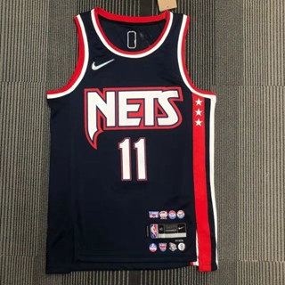 เสื้อกีฬาแขนสั้น ปักลาย NBA Nets ครบรอบ 75 ปี 22 ปี แฟชั่นคลาสสิก 950720