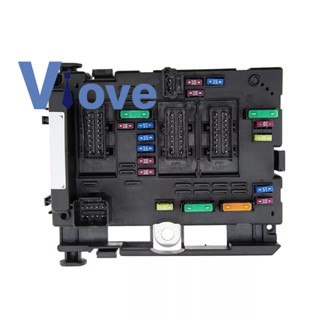 6500Y1 Car Engine Compartment Fuse Box Assembly BSM for Peugeot 206 207 307 Citroen C2 C3