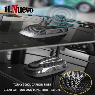 ฝาครอบเสาอากาศรถยนต์ คาร์บอนไฟเบอร์ 100% สําหรับ MINI F55 F56 F54 F60