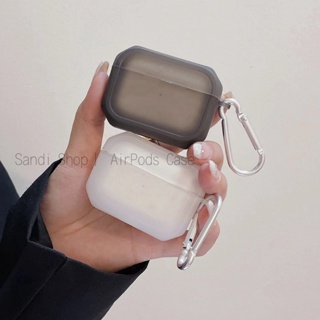 ใหม่ เคสหูฟังบลูทูธ ไร้สาย TPU ใส ผิวด้าน เรียบง่าย สําหรับ AirPods 1 2 3 Pro Pro2 AirPods 3 AirPods 2 AirPods Pro2