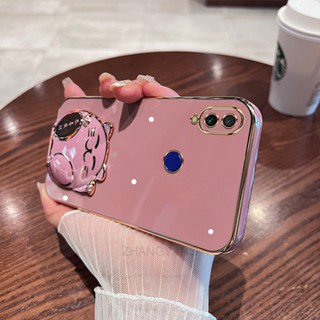 เคสโทรศัพท์มือถือ TPU แบบนิ่ม ลายแมวน่ารัก 3D ขอบตรง สําหรับ Redmi note 7 Redmi 7