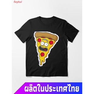 เสื้อยืดผ้าคอตตอน เสื้อยืดแขนสั้น เสื้อไม่ต้องรีด เสื้อยืดถูกๆ คอกลม New  discount การ์ตูนอเมริกัน ริกกับมอร์ตี้ แขนสั้น