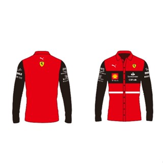 F1 เสื้อแขนยาว ทรงหลวม สไตล์สปอร์ต แฟชั่นฤดูใบไม้ผลิ สําหรับผู้ชาย 2022