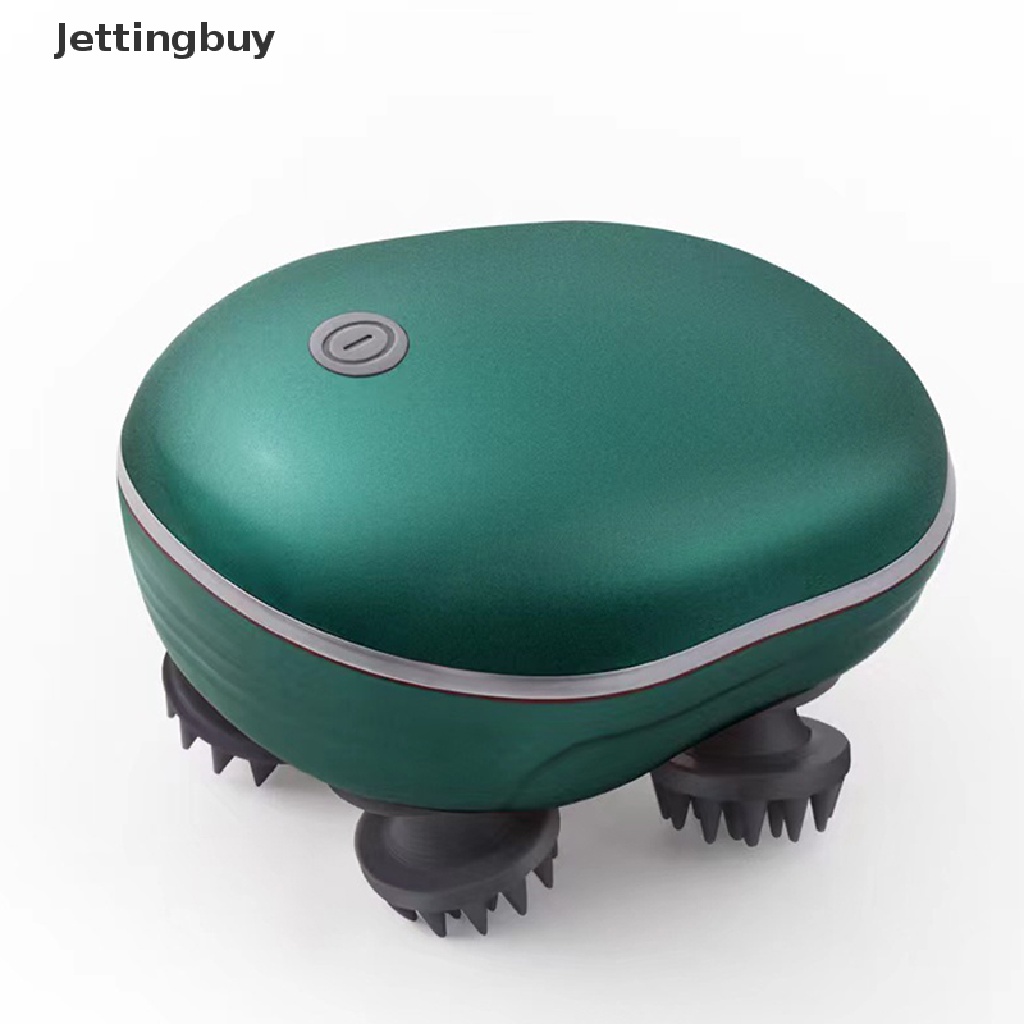 [Jettingbuy] เครื่องนวดหนังศีรษะไฟฟ้า กันน้ํา สําหรับนวดร่างกาย ไหล่ คอ
