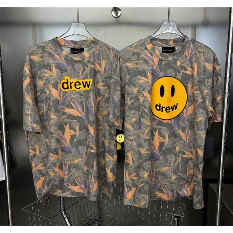 หม่ เสื้อยืดแขนสั้น พิมพ์ลายหน้ายิ้ม Bird of Paradise 60 GSDHSGG สําหรับทุกเพศ