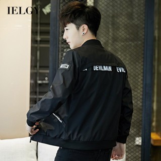 IELGY เสื้อแจ็กเก็ต เสื้อเบสบอล กันแดด สําหรับผู้ชาย