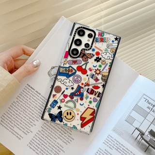 【วันที่ดี】Casetify เคสโทรศัพท์มือถือแบบนิ่ม TPU กันกระแทก ลายแฟชั่น คุณภาพสูง สําหรับ Samsung s23ultra s23 s22+ s22ultra s21 21+ s21ultra s20 s20+ s20ultra