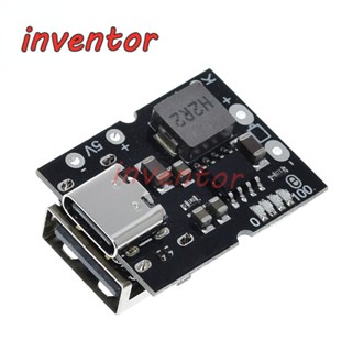 Type-c USB 5V 2A Boost Converter Step-Up โมดูลพลังงานแบตเตอรี่ลิเธียมชาร์จบอร์ดป้องกันจอแสดงผล LED USB สําหรับชาร์จ DIY