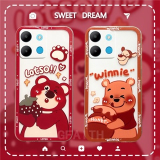 ใหม่ เคสโทรศัพท์มือถือใส แบบนิ่ม ลายการ์ตูนหมีน่ารัก กันกระแทก สําหรับ INFINIX NOTE 30 VIP X6710 NOTE 30 5G X6711 30 Pro X678B NOTE30 4G 2023 INFINIX NOTE30VIP