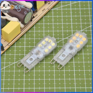 ❉ดีที่สุด❉G9 หลอดไฟ LED AC 220V 3W SMD2835 360 องศา สําหรับโคมไฟระย้า