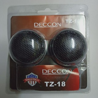 ลำโพง Deccon TZ-18 เสียงแหลมทวิตเตอร์ ขนาด 1.5 นิ้ว ขนาดบรรจุ 1 คู่ เสียงใส เสียงดี สวยงาม