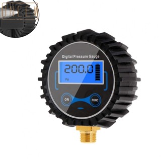 【ONCEMOREAGAIN】Tire Pressure Gauge Digital LED Light -10 To 50°C DC3.1V Tire Pressure