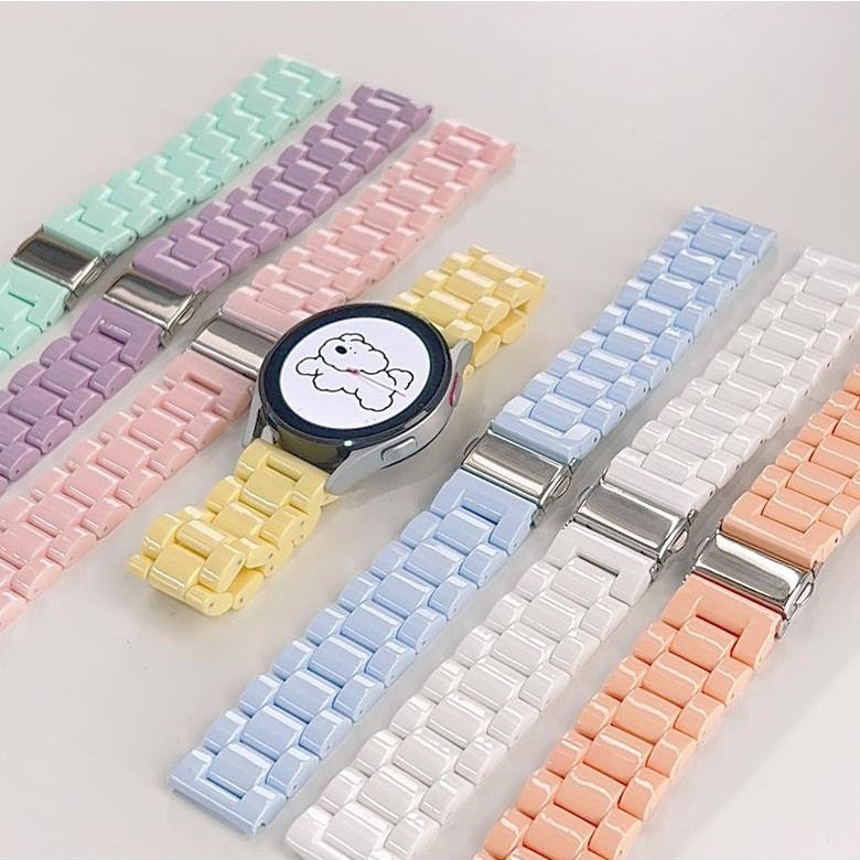 สีลูกกวาดนาฬิกาสําหรับ Haylou Solar Plus RT3/Haylou LS16 สมาร์ทวอทช์นาฬิกาสปอร์ตสร้อยข้อมือ