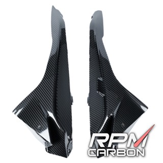 BMW S1000RR Carbon Fiber Upper Side Fairings Cowls